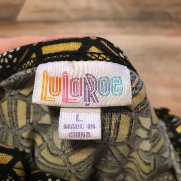 LuLaRoe- Like New Dress! Very cute! (L) - Picture 3 of 3